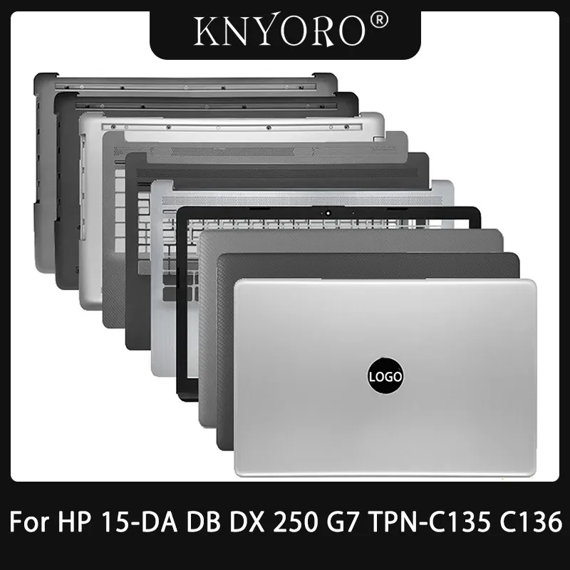 Frame Nuovo custodia per laptop per HP 15DA 15dB DR DX 250 G7 TPNC135 C136 Coperchio posteriore LCD/cornice frontale/cerniere/Palmrest/Bottom Case L20434001