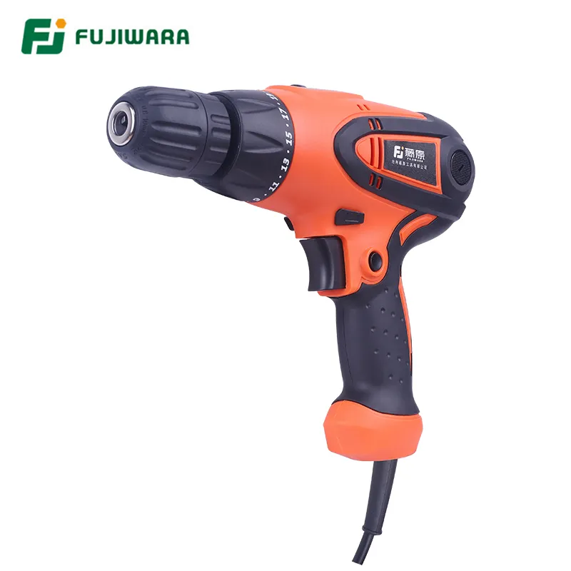 Fujiwara 350-420W Tournevis électrique Impact d'impact de puissance 220V-240V Céle à vis à 19 vitesses réglable