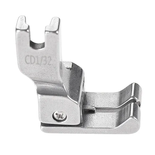 1pc Steel Double Compensating Presser Foot for Right and Left Top Stitching Sewing Machines Accessories High Quality