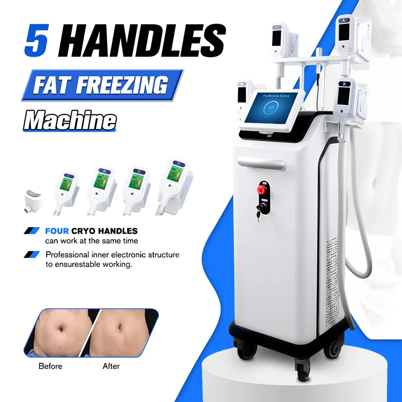 cryolipolysis fat reduction machine cryo cellulite removal cryotherapy Body slimming beauty equipment 360° double chin vacuum slim