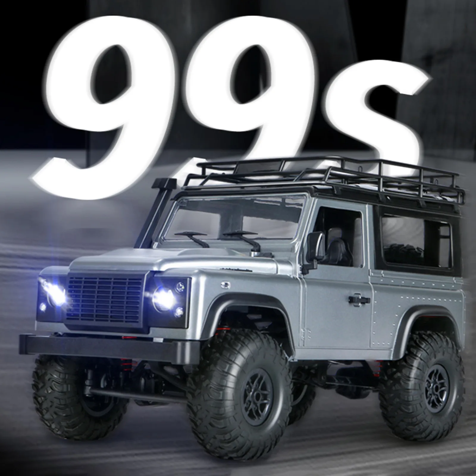 MN 999 2.4G 1/10 4WD RTR Crawler RC Auto Offroad Für Land Rover