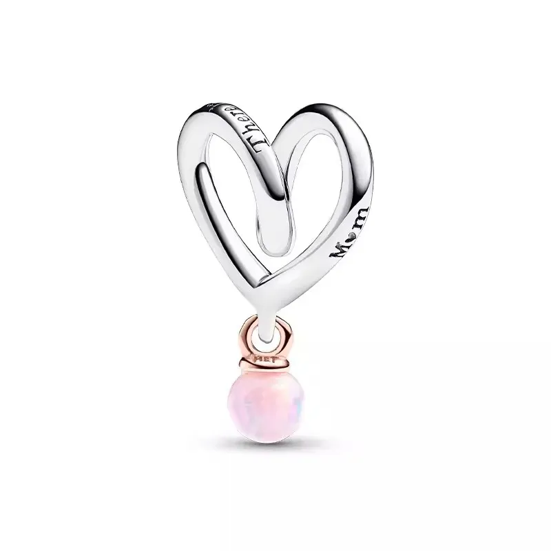 2024 Neues Sterg Sier Damen-Armband, personalisierbar, passend für Original-Charm, DIY-Zubehör, Schmuck, Geschenk, kostenlose Lieferung_voghion.com
