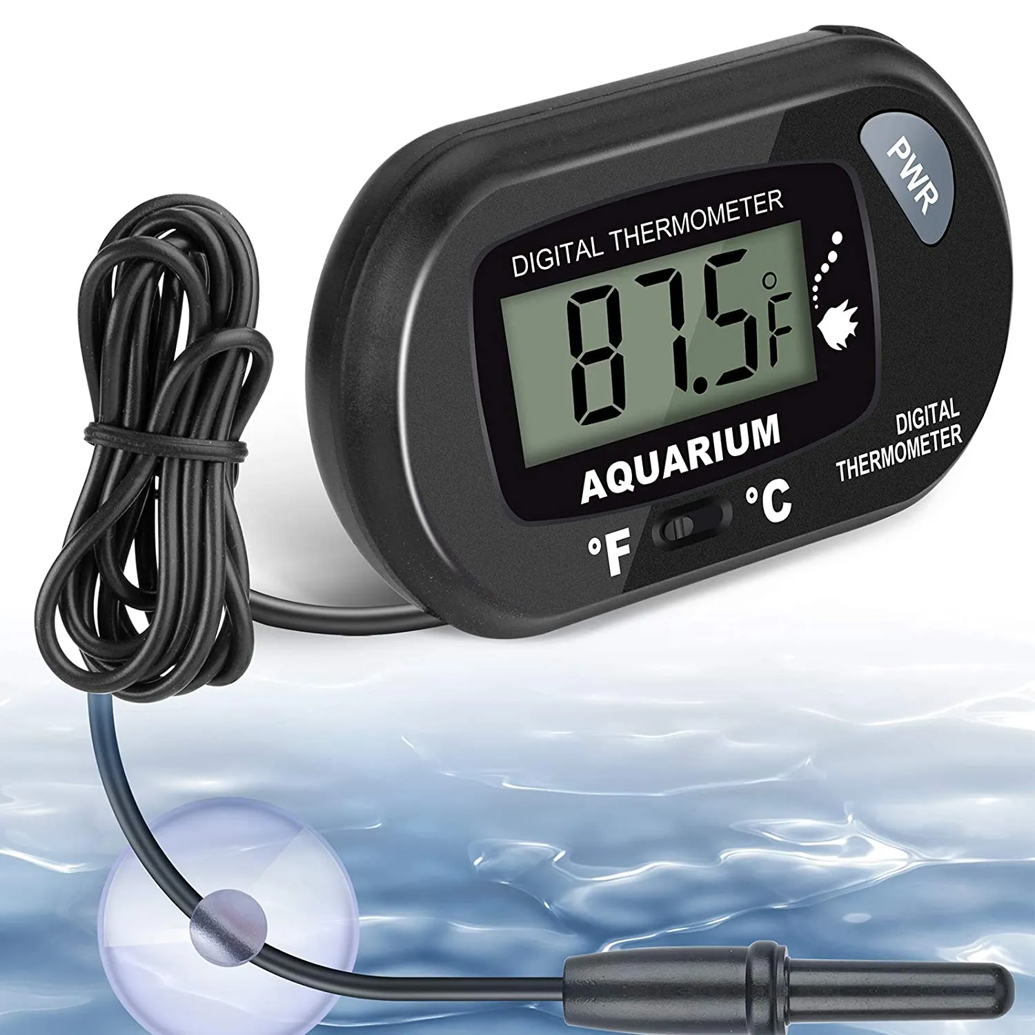 Thermomètre électronique à thermomètre électronique étanche ST-3 Aquarium Aquarium Fishing Temper température du capteur de température du capteur de température Détecteur