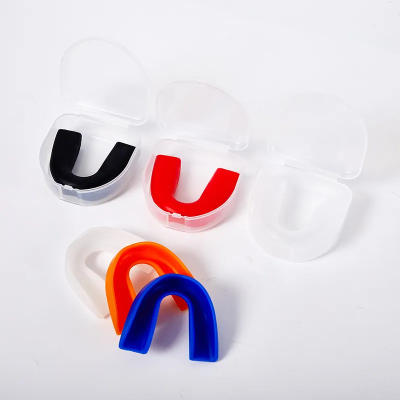 1 st Professional Shock Sports Mouthguard Mouth Guard Tanden Bescherming voor boksen basketbal Top Gum Shield