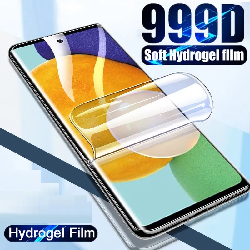 Гидрогелевая пленка для полной обложки для Samsung Galaxy A53 5G Screen Protector для Samsunga53 Galaxya53 A 53 Safety Soft Film не стекло