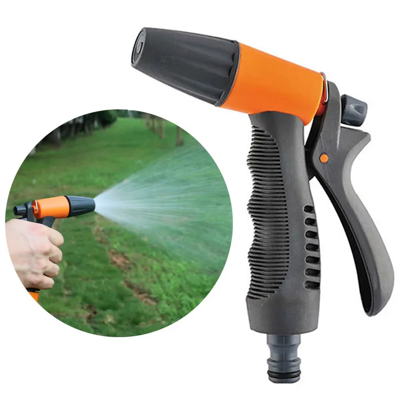 Garden Hose nozzles 2 Pattern Water Gun hose Sprayer for Car Wash Cleaning Watering Lawn and Garden Sprinkle