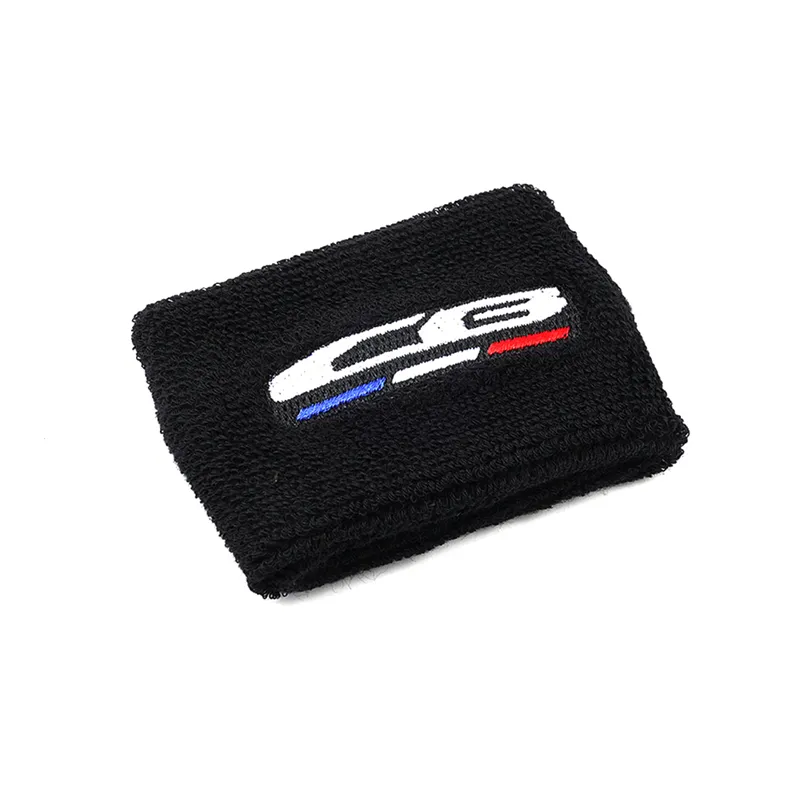Couvercle De Réservoir De Frein Avant Pour Honda CB1000R 2008-2016 - 3 Pièces Noires En Coton, Protection Style Chaussette