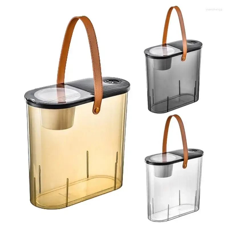 Water Bottles Bucket Tea Dregs Buckets Garbage Can Large Capacity Kettle PP Cold Pitcher Container Teapot