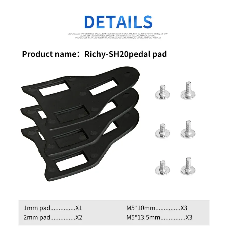*16-17*SM-SH20SPD-SL CleatSpacerSet 自転車部 Shimano SM-SH20 SPD-SL Cleat Spacer Kit [Y40B98150]