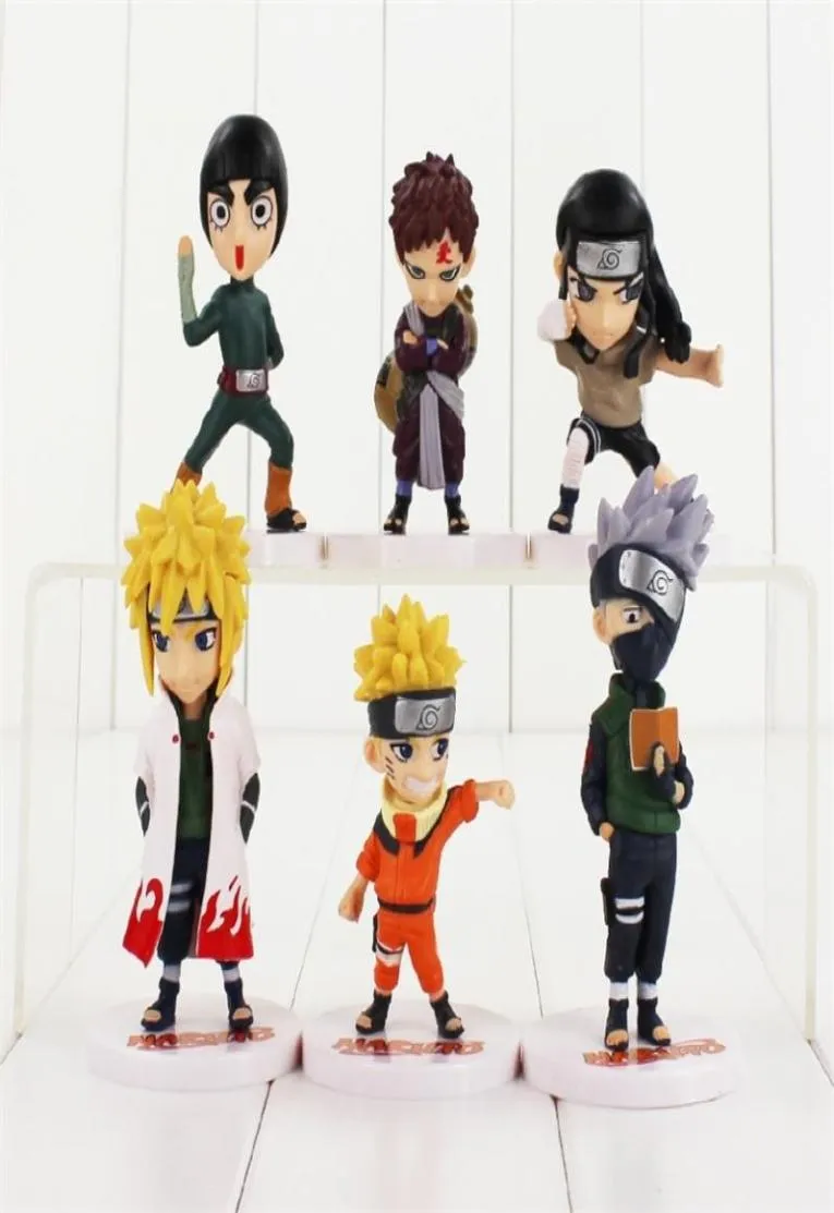 6pcllot figurka itachi gaara kakashi shikamaru sasuke yondaime nejeim bórek deidara sasori urocze modele lalki MX2003197756258