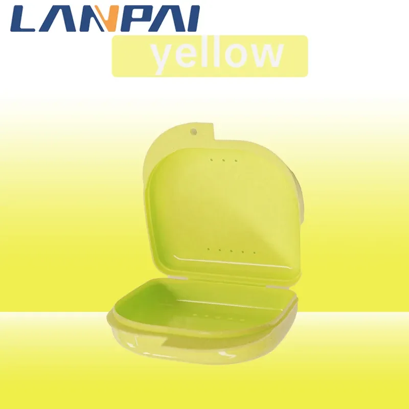 Lanpai Denture Container False Dental dent Tooth Storage Box Boîte