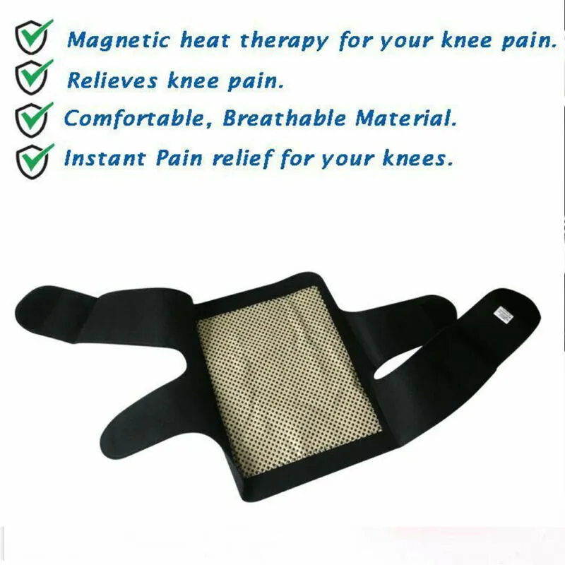 thumbnail image 2 of Ollas Knee Protection For Warmth 1 Pair Self Heating Knee Brace Pad Magnetic Thermal Therapy Arthritis... Electric Leg Warmers 2 of 9