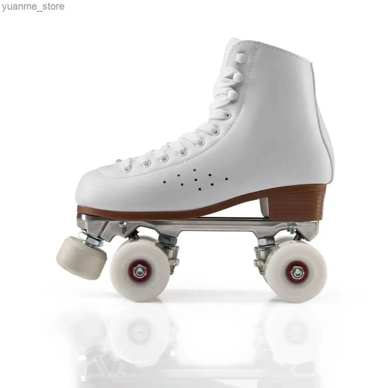 Inline rolschaatsen volwassen dubbele rij roller skates schoenen patins roller schaatsen ijsbaan aluminium basis beugel inline schaatsen verstelbare grote remmen y240410