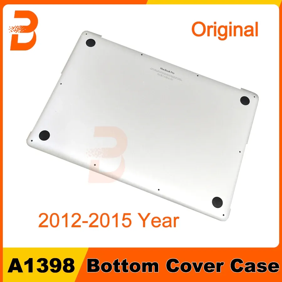 Fall Original Laptop Lower Base Case för MacBook Pro Retina 15 "A1398 Bottenomslag 2012 2013 2014 2015 år