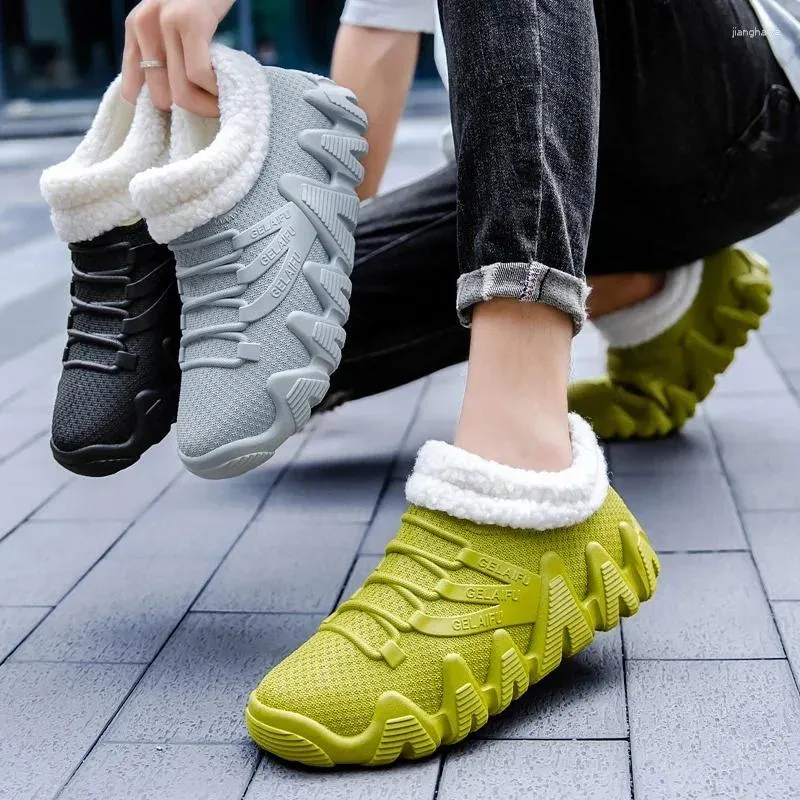 Casual Shoes Fashion Rain Boots Men's Short Tube Waterproof Non-slip Low Help Wear-resistant Kitchen Work Flat Rubber