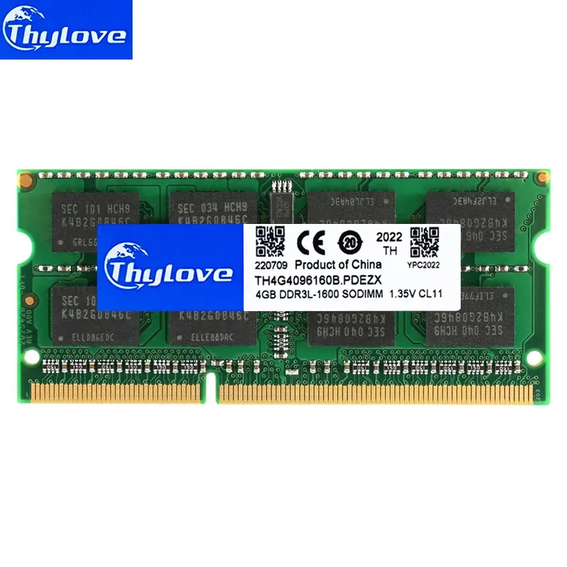 RAMS 8GB 4GB 2GB DDR3L 1333Hz 1600MHz PC3L 10600 12800 Notebook per memoria per laptop RAM MEMORIA RAM DDR3