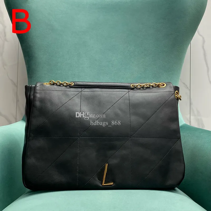 LARGE Tote shoulder backpack 4.3 IN LAMBSKIN Designer Handbag Luxury Chain bag Fashion Underarm bag Flap bag 10A Mirror 1:1 quality With box WY051