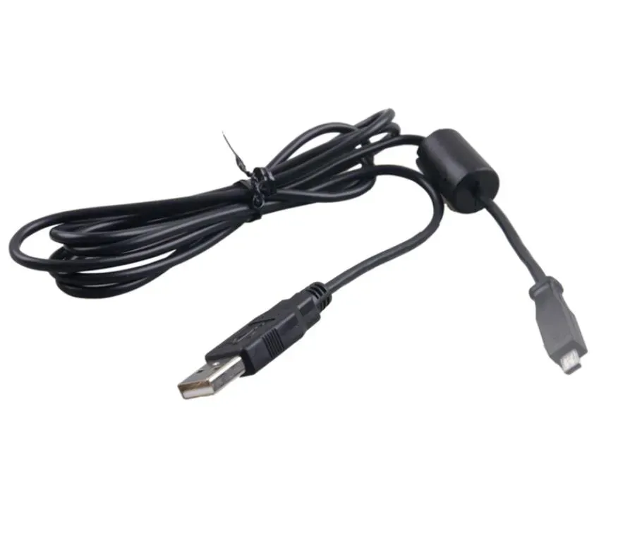 U-8 U8 USB 1.5M magnetic Data Cable Cord for Kodak M340 C180 M380 C1013 M320 M341 M381 M420 M1033 M1063 BLACK bold