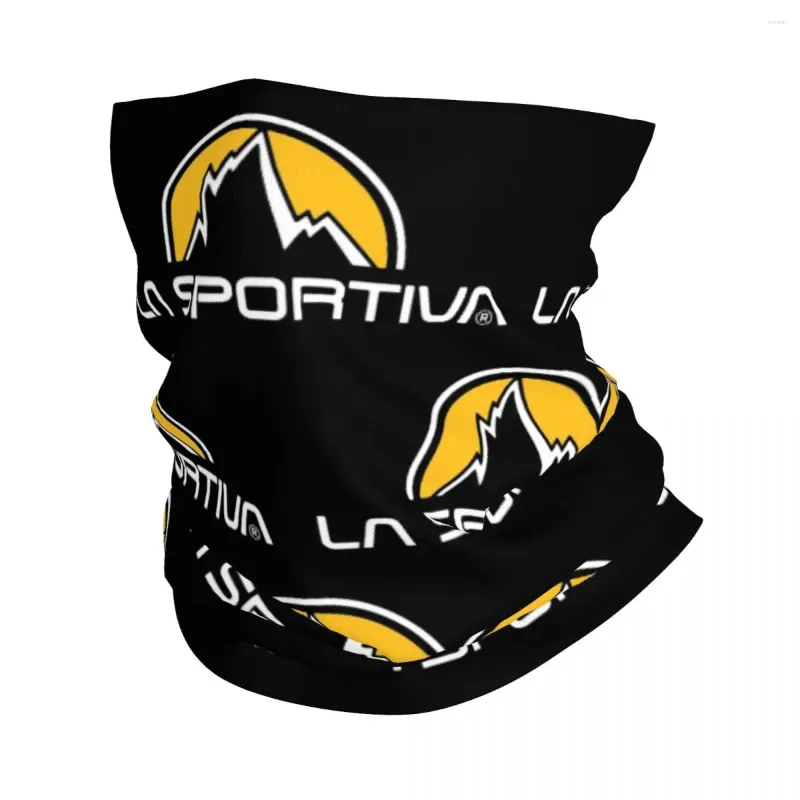 Craquins LA SPORIVA LOGO BANDANA Neck Gaiter Printed Balaclavas Masque Écharpe Sports d'extérieur de bande chaude pour hommes