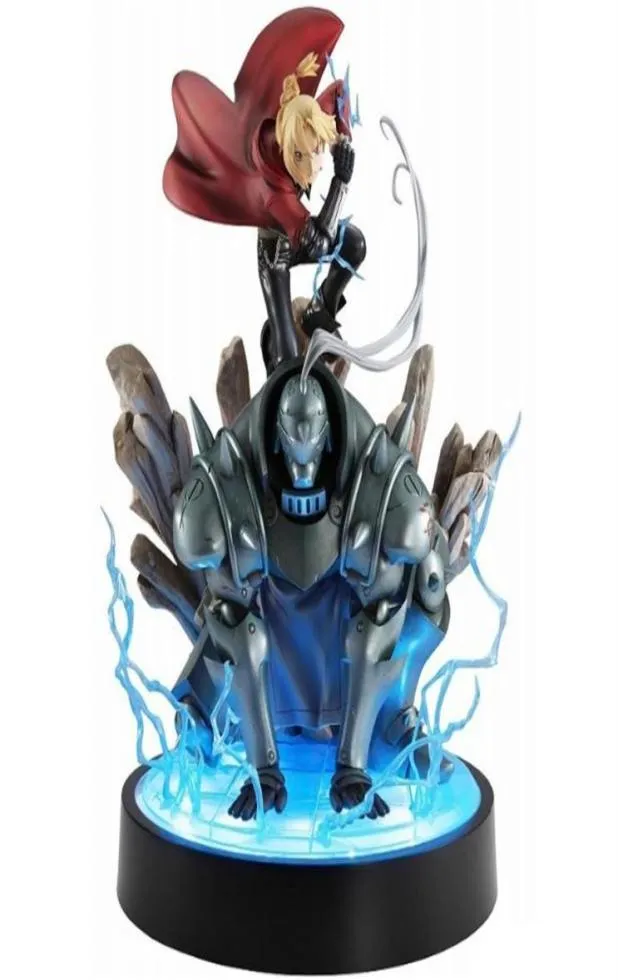 Аниме Megahouse G E M Эдвард Элрик Альфонс Элрик ПВХ фигура игрушка Fullmetal Alchemist Collect