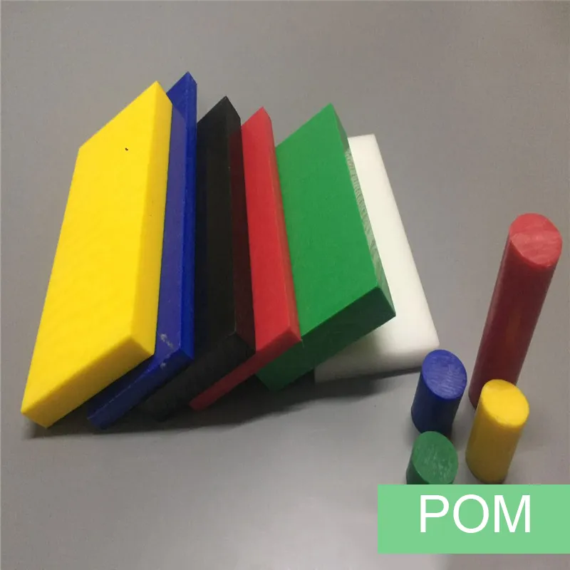 1pcs 300*300 mm schwarzes weißes Pomblech Polyoxymethylenplatte CNC Modellplatine DIY -Rohmaterial