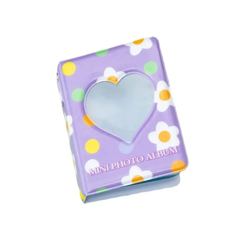 3 بوصة KPOP CARD BINDER PHOTION ألبوم الفراشات LOVE HOLLOW 40 جيوب اسم Book Photocard ID حامل