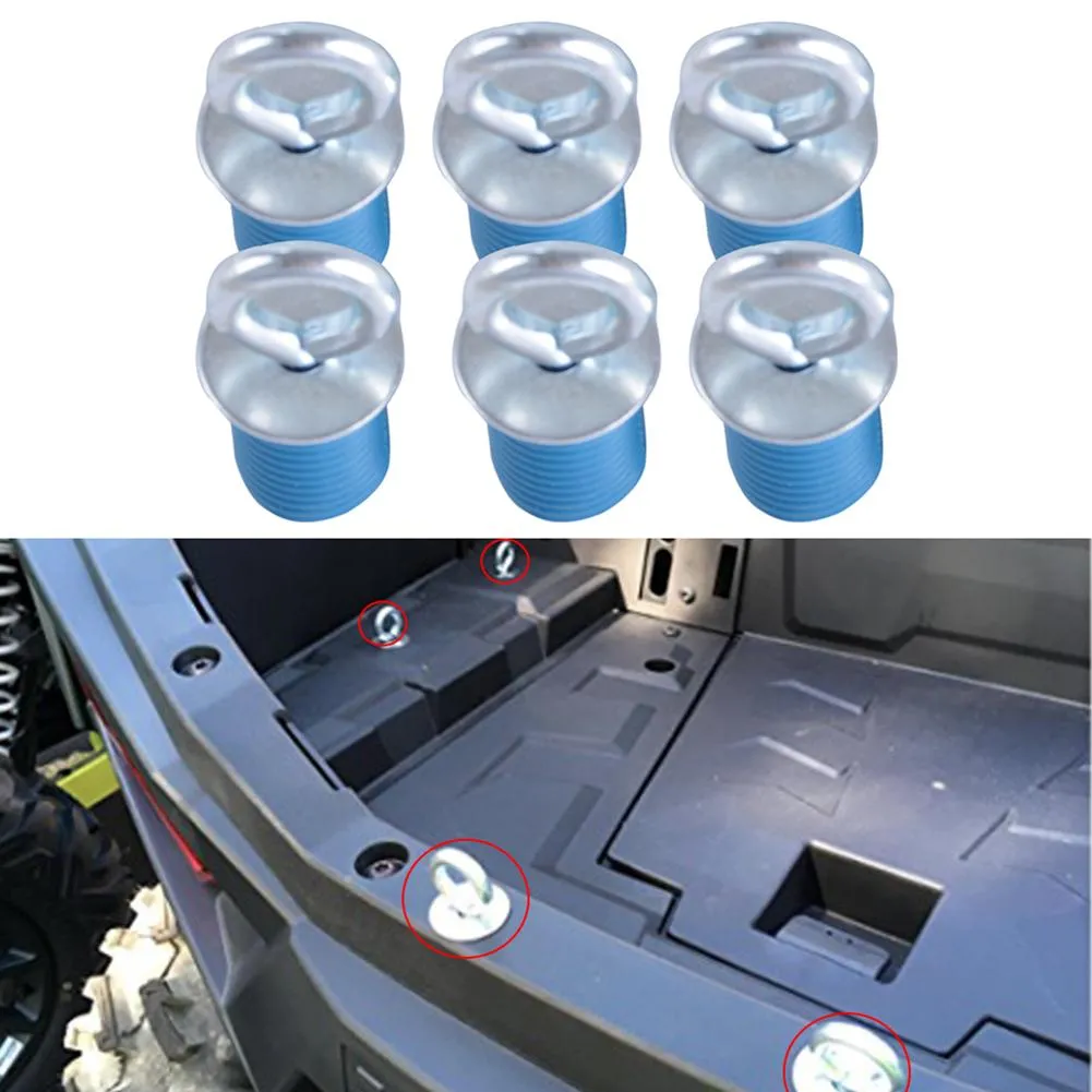 Kit 4 Pistoni Di Fissaggio Polaris Lock & Ride Per Ranger/General - Compatibili Con Accessori Letto UTV