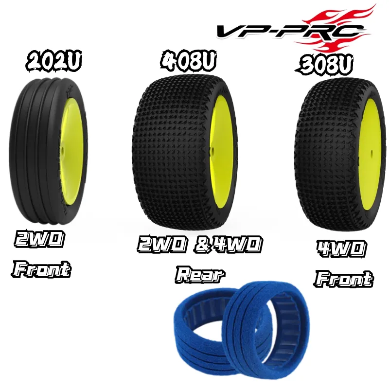 VP Pro RC 1/10 4WD 2WD BUGGY TIRE