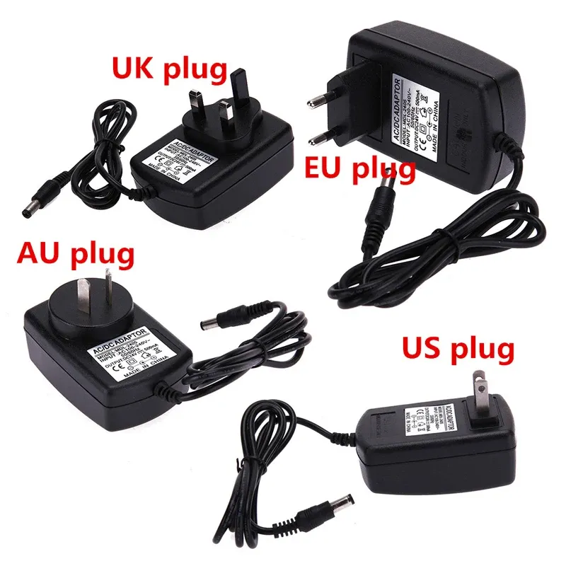 7.5V 8v 8.5V 9V 10V AC DC Adattatore di alimentazione Alimentazione 1.5A 2A 2,5A 3A Adattatore Adattador Universal 7.5 8 8,5 9 10 V Volt Conveter