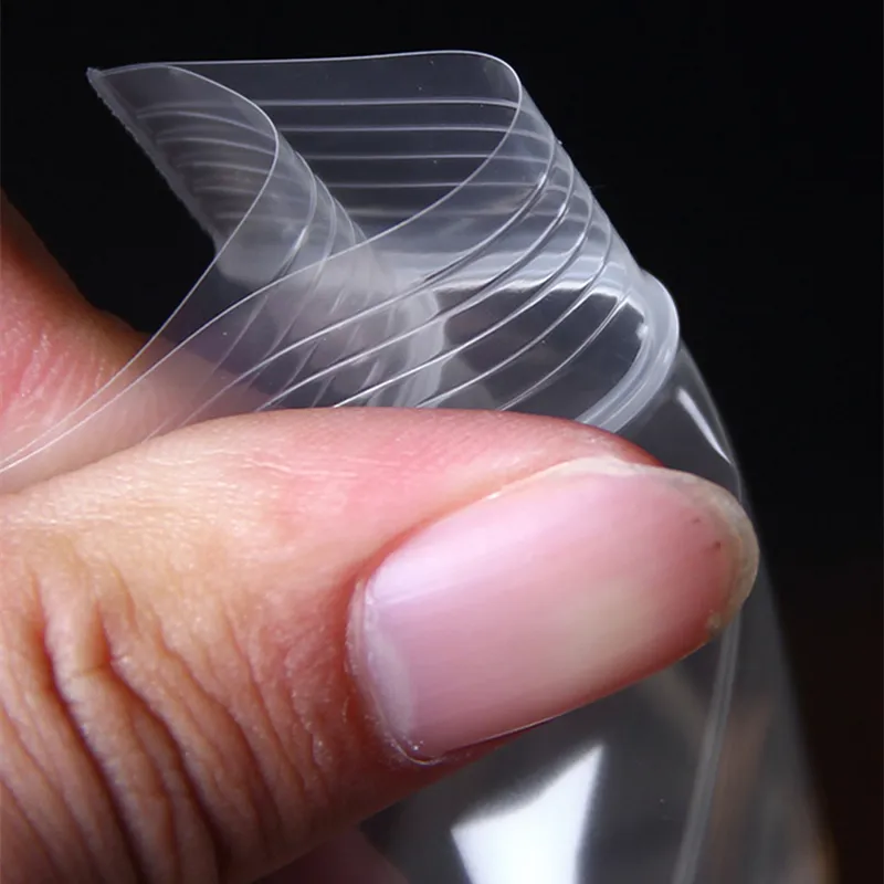 Tetp 100 st transparent Ziplock Plastispåsar Recloserbara Mat smycken Förpackning Hem Tyg Travelagring Tätning av olika storlekar