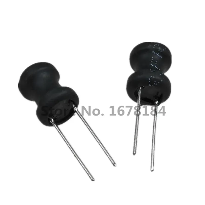 10pcs Power Inductor Dip 6*8 мм 6x8 мм 2,2UH 4,7UH 10UH 22UH 100UH 330UH 470UH 1MH 2,2 мХН 4,7 мх 10 мх Индуктивность 2 штифта