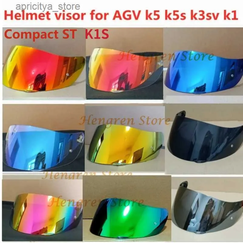 Caschi di caschi ciclistici NS per K5 K5S K3SV K1 K1S Compact St MOTORCYC Casco Visor Vishshield Shield Accessori per moto Accessori per moto Casco L48