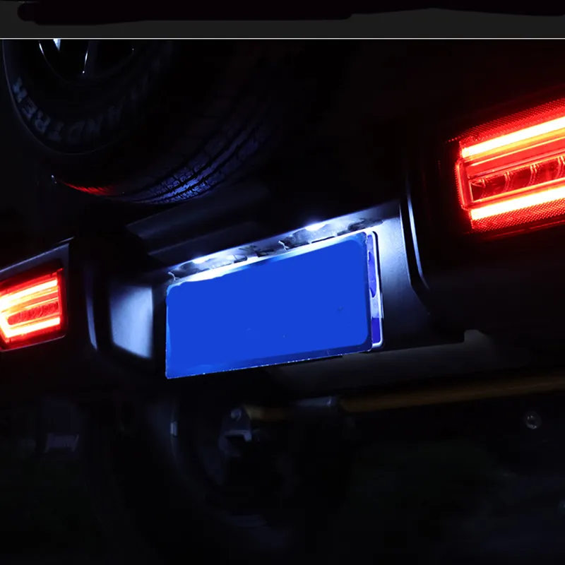 White LED License Plate Light for Suzuki Jimny JB64 JB74 2019-2024,  Exterior Accessories