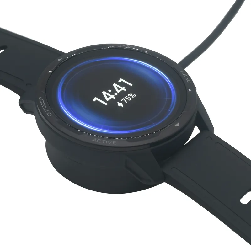 Power Adapter Charger Cradle Dock Base Base pour Xiaomi Watch S1 Active Smart Watch Portable USB Câble de chargement rapide