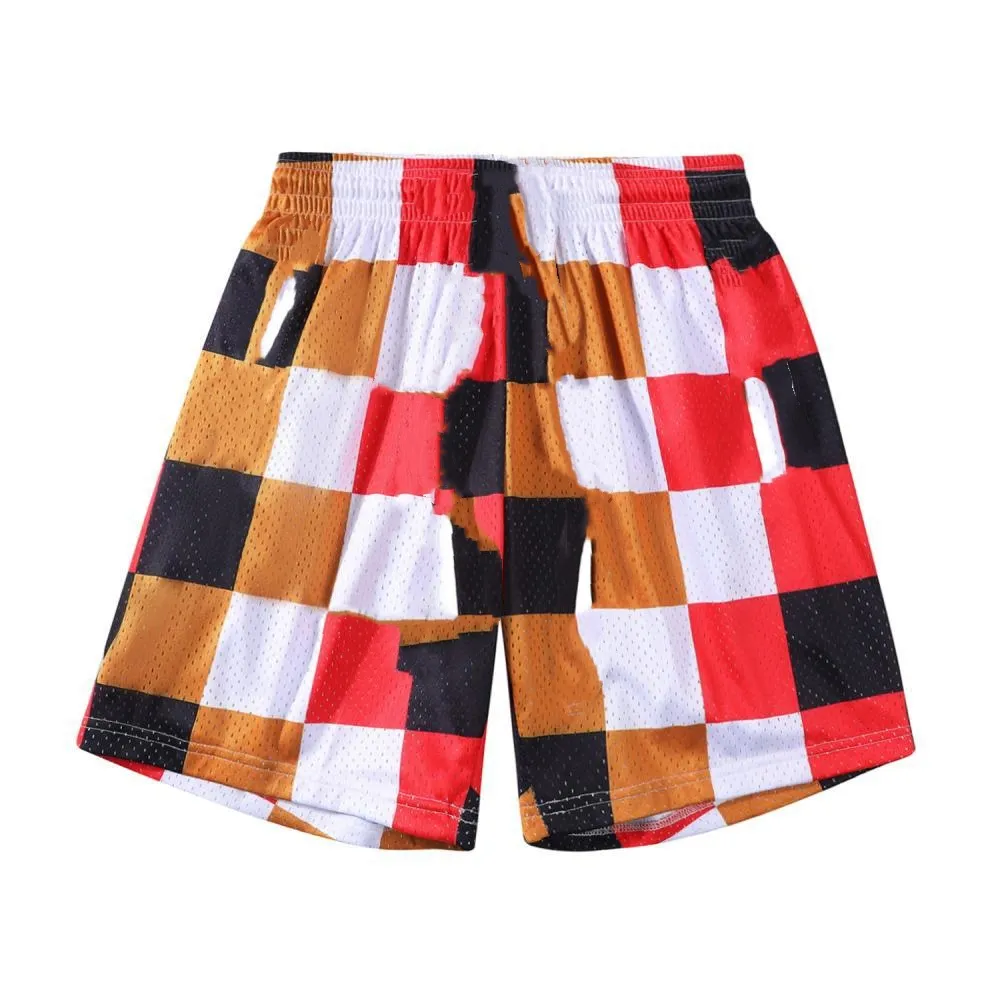 Pantalon de sport pour homme, couleur unie, bande élastique, ample, décontracté, sport, course à pied, short droit, plage, tout-petit, paillettes_voghion.com