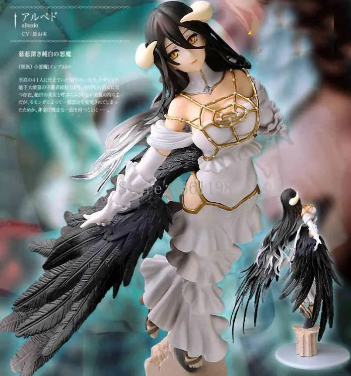 Figura de anime Overlord Albedo Sobin Overlord III Albedo Ação Figura 642 Albedo Sexy Girl Fturene Model Doll Presente X08666288