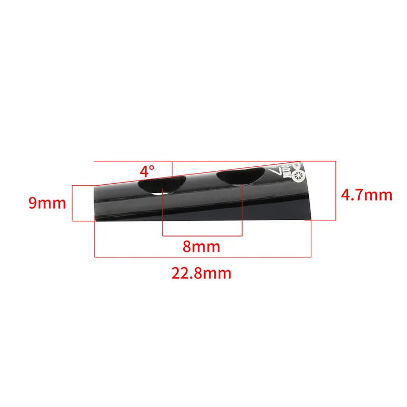 Muqzi offset 4 ° voorste derailleurhoek wijzigen pakking Verbeterde rotor Ovale schijf Scheef Aangepaste wasmachine MTB Road Vouwfiets