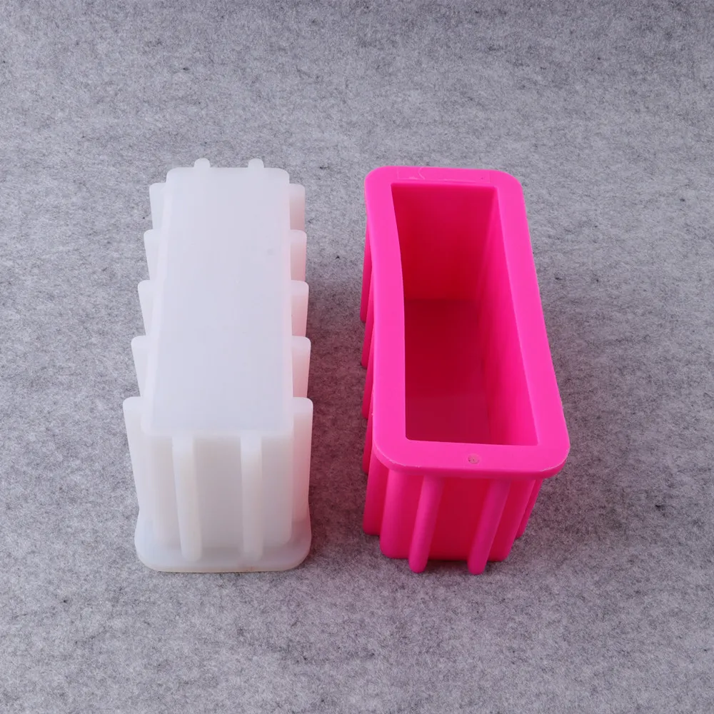 500 ml rendering mydła silikonowa forma DIY Square Toast bochenek pleśń domowej formy gęstej mydła