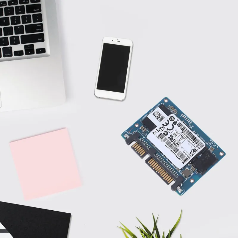 Half Slim SATA SSD Solid State Hard Disk 128GB 8G SSD Drive For Laptop PC Computer Notebook with 7   15 Pin Port