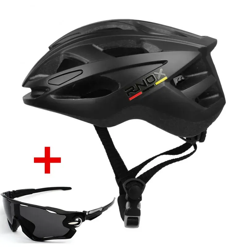 RNOX 2024 Casque à cyclisme ultralémique Casque de cycle de sécurité Casque Bicycle pour femmes Men de course Équipements de vélo de vélos Mtb Casques 240409