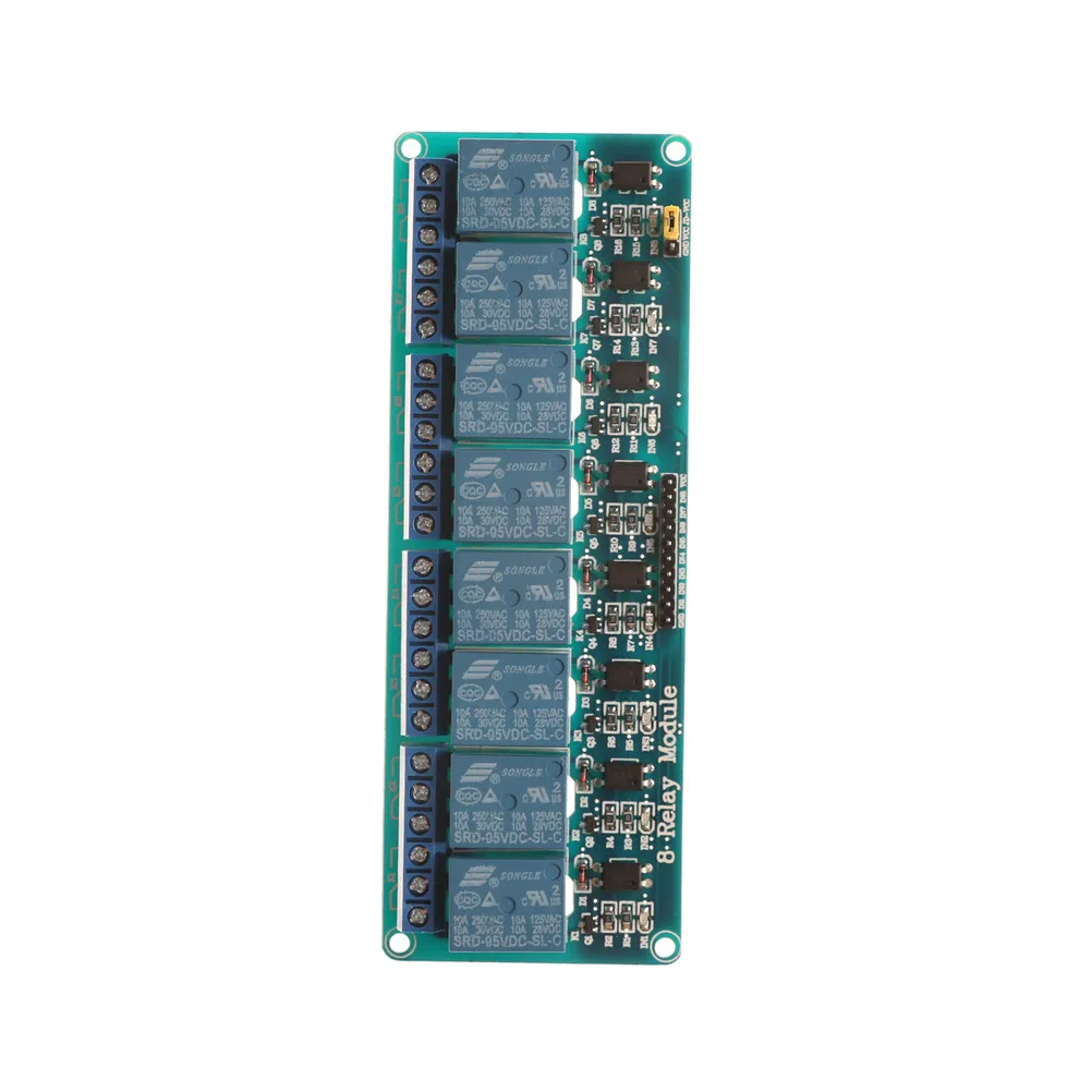 1PC 12V 8-channel Relay Module Relay Modules Relay Control Panel PIC