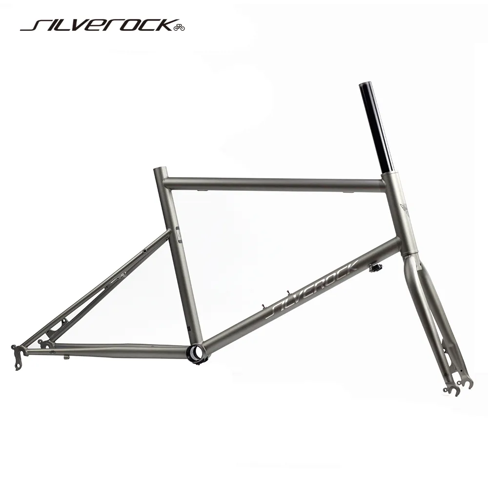 SILVEROCK STEAM Chrome Frame Fork With Minivelo Disc Caliper And U Brake Ideal For Urban And Classic Bike Frame 451 406 20 And 1 8 Sizes Available From Homepro6 428.22 DHgate.Com