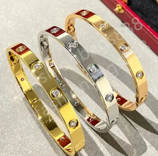 New Designer Bracelet Luxury Jewelry Bracelet Titanium Steel 18k Gold Plated Women's Bracelet Fashion Men's Bracelet Classic Bracelet