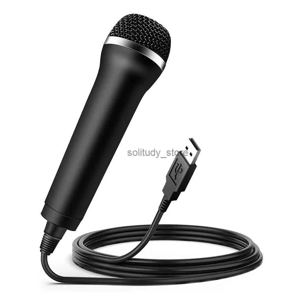 Microphones Universal USB Wired Microphone för Nintendo Switch Wii Xbox PC Chat Game Podcast Recording Karaoke Microphoneq