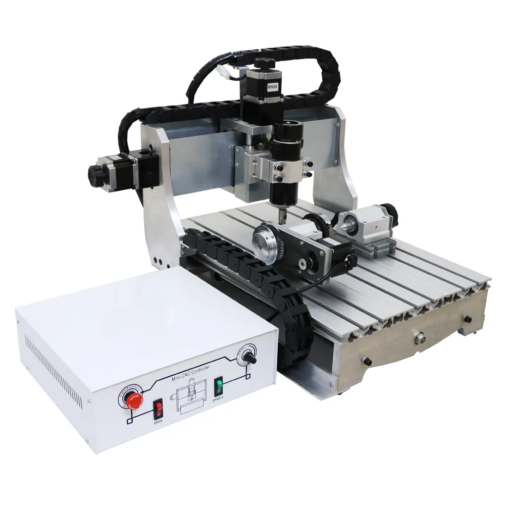 CNC 6040 Router 500W Spinldle Tool Auto-checking USB LTP Port Wood PCB Milling Engraving Machine 3 4 Axis for Woodworking