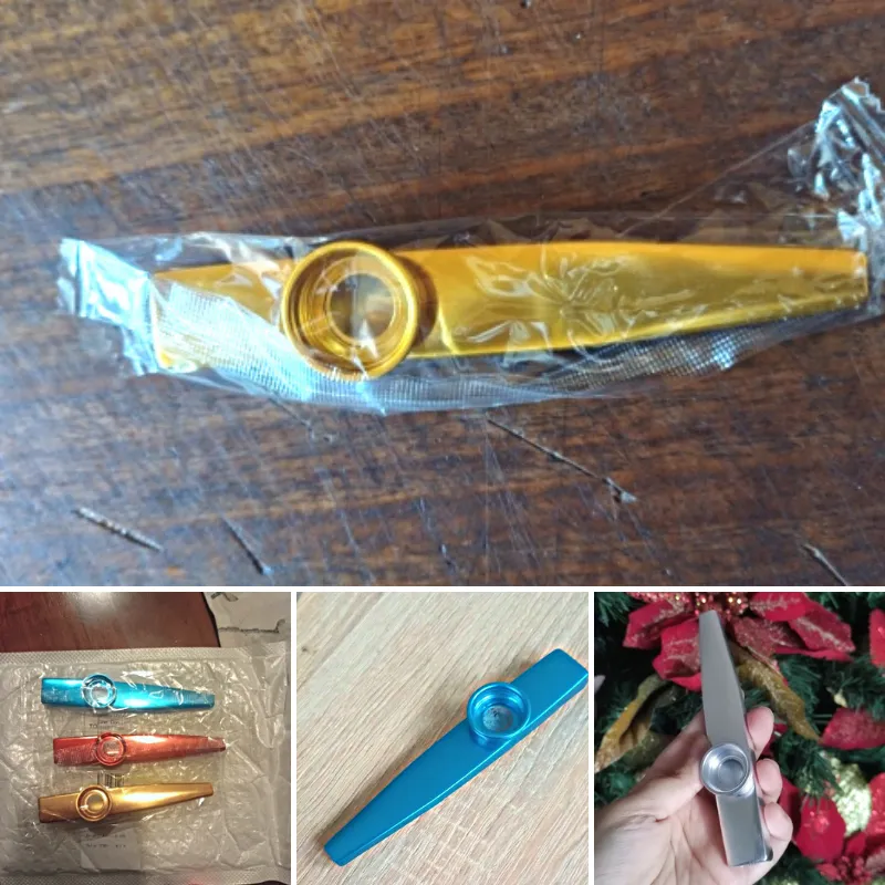 Lightweight Metal Kazoo Portable Wind Instrument For