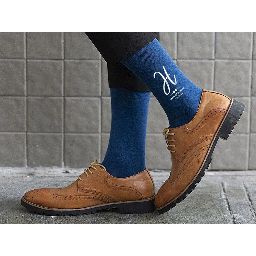 Personalized Wedding Socks: Man of Honor, Groom, Groomsman, Best Man Socks  - Custom Wedding Gifts and Favors from Dhgate Mens Socks - price 17.14