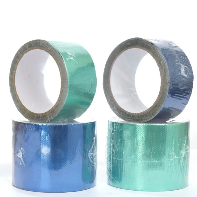 8m/Roll Thick 0.38mm PE Tarpaulin Repair Tape Rainproof Cloth Adhesive Tape Greenhouse Tent Repair Strong PE Waterproof Tape