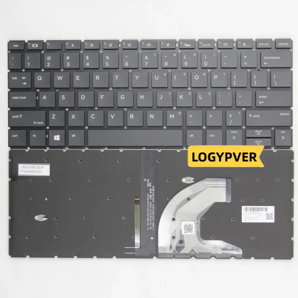 HP ProBook 430 G6 435 G6 430 G7シリーズHSNQ14C HSNQ23C ZHAN66 PRO13 G2 US English Backlit Laptopキーボードのためのキーボード