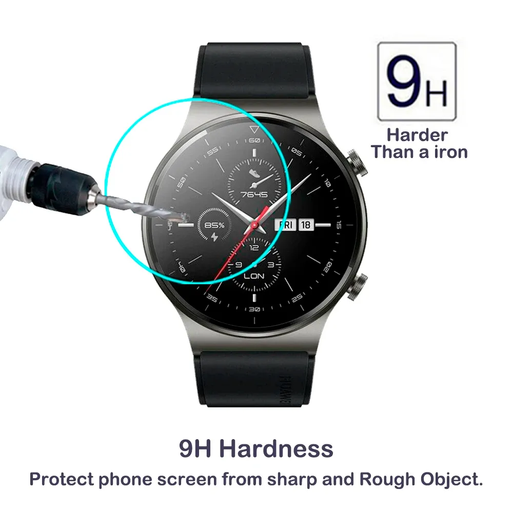 FILATA Pełne pokrycie 3D Zakrzywione / temperowane szklane / HD Clear TPU Screen Protector Film dla Huawei Watch GT 2 Pro GT GT 2pro